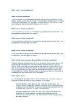 Összefoglalók, jegyzetek 'What is the Turner Syndrome?', 1.                