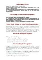 Összefoglalók, jegyzetek 'Vācu valoda juristiem', 1.                