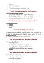 Összefoglalók, jegyzetek 'Vācu valoda juristiem', 5.                