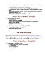 Összefoglalók, jegyzetek 'Vācu valoda juristiem', 6.                