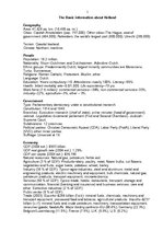 Összefoglalók, jegyzetek 'The Basic Information about Holland', 1.                