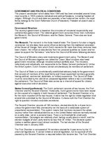 Összefoglalók, jegyzetek 'The Basic Information about Holland', 3.                