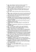 Összefoglalók, jegyzetek 'Terms', 1.                