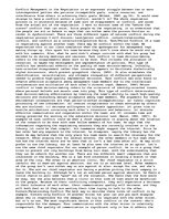 Esszék 'Conflict Management in Negotiations', 1.                