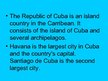 Prezentációk 'Cuba', 2.                
