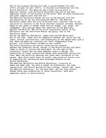 Esszék 'American/French Revolution.', 1.                