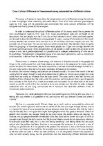 Esszék 'Cross - Cultural Differences in Temperament among Representatives of Different C', 1.                