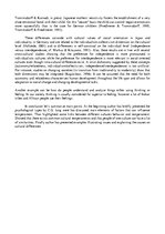 Esszék 'Cross - Cultural Differences in Temperament among Representatives of Different C', 3.                