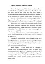 Kutatási anyagok 'Developing Writing Skills in Primary School', 5.                