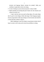 Kutatási anyagok 'Developing Writing Skills in Primary School', 7.                