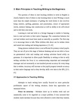 Kutatási anyagok 'Developing Writing Skills in Primary School', 10.                