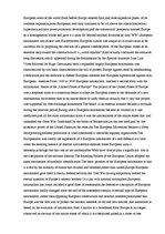 Összefoglalók, jegyzetek 'European Cosmopolitanism Ideals and European Nationalism ', 2.                