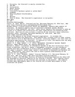 Esszék 'The Future of the Internet ', 3.                