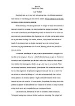 Esszék 'Lies We Tell', 1.                