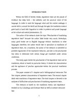 Kutatási anyagok 'Peculiarities of Translating Expressive Texts', 2.                