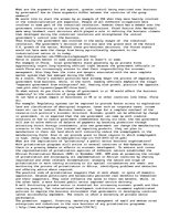 Esszék 'What Are the Arguments for and against, Greater Control Being Exercised over Bus', 1.                