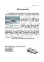Esszék 'The Tsunami in Asia', 1.                
