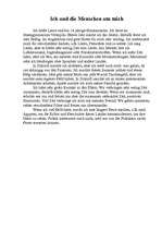 Esszék 'Ich und die Menschen um mich', 1.                