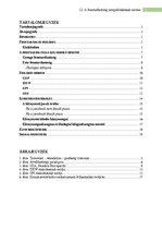 Kutatási anyagok 'Fenntarthatóság mérése', 2.                