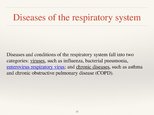 Prezentációk 'Respiratory System', 10.                