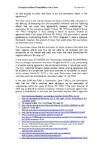 Összefoglalók, jegyzetek 'European Competition Law', 3.                