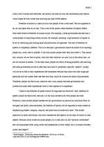 Esszék 'Freedom of Speech', 2.                