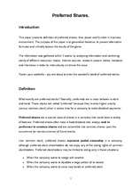 Esszék 'Preferred Shares', 1.                