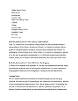 Összefoglalók, jegyzetek 'Duke City Gateway Travel Agency', 3.                