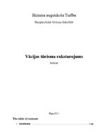 Összefoglalók, jegyzetek 'Tourism in Germany', 1.                