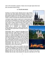Összefoglalók, jegyzetek 'Tourism in Germany', 7.                