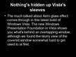 Prezentációk 'Windows Vista Presentation', 6.                