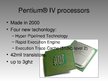 Prezentációk 'Pentium Processors', 7.                