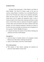 Záródolgozatok 'Celtic Folklore in the Works of Arthur Machen', 1.                