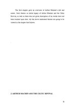 Záródolgozatok 'Celtic Folklore in the Works of Arthur Machen', 12.                