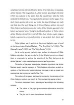 Záródolgozatok 'Celtic Folklore in the Works of Arthur Machen', 39.                