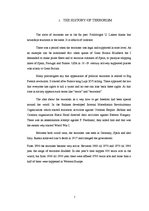 Kutatási anyagok 'Terorism in the World', 7.                