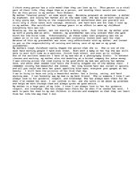 Esszék 'Profile of my mom.', 1.                