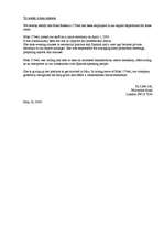 Esszék 'Testimonial', 1.                