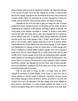 Esszék 'The Relationships Between Language Speech and Text', 2.                