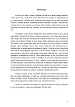 Kutatási anyagok 'Positive and Negative Impacts of Tourism on the Environment', 3.                