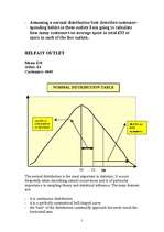 Összefoglalók, jegyzetek 'Statistics in Business', 7.                