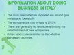 Prezentációk 'Legal Forms in Italy', 8.                