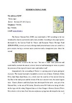 Kutatási anyagok 'Latvia's National Parks', 5.                