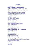 Kutatási anyagok 'Developing of Speaking Skills in Junior Classes', 3.                