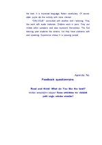 Kutatási anyagok 'Developing of Speaking Skills in Junior Classes', 43.                