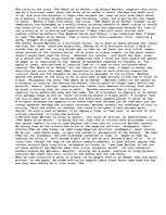 Esszék 'critical analysis of "Death of an Author" by Roland Barthes', 1.                