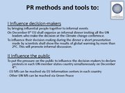 Prezentációk 'United Nations Climate Change Conference', 9.                