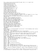 Esszék 'Ten Things I Hate about You ', 5.                