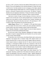 Kutatási anyagok 'Anti - Utopias According to Antony Burgess ', 11.                