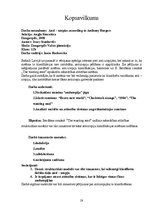 Kutatási anyagok 'Anti - Utopias According to Antony Burgess ', 28.                